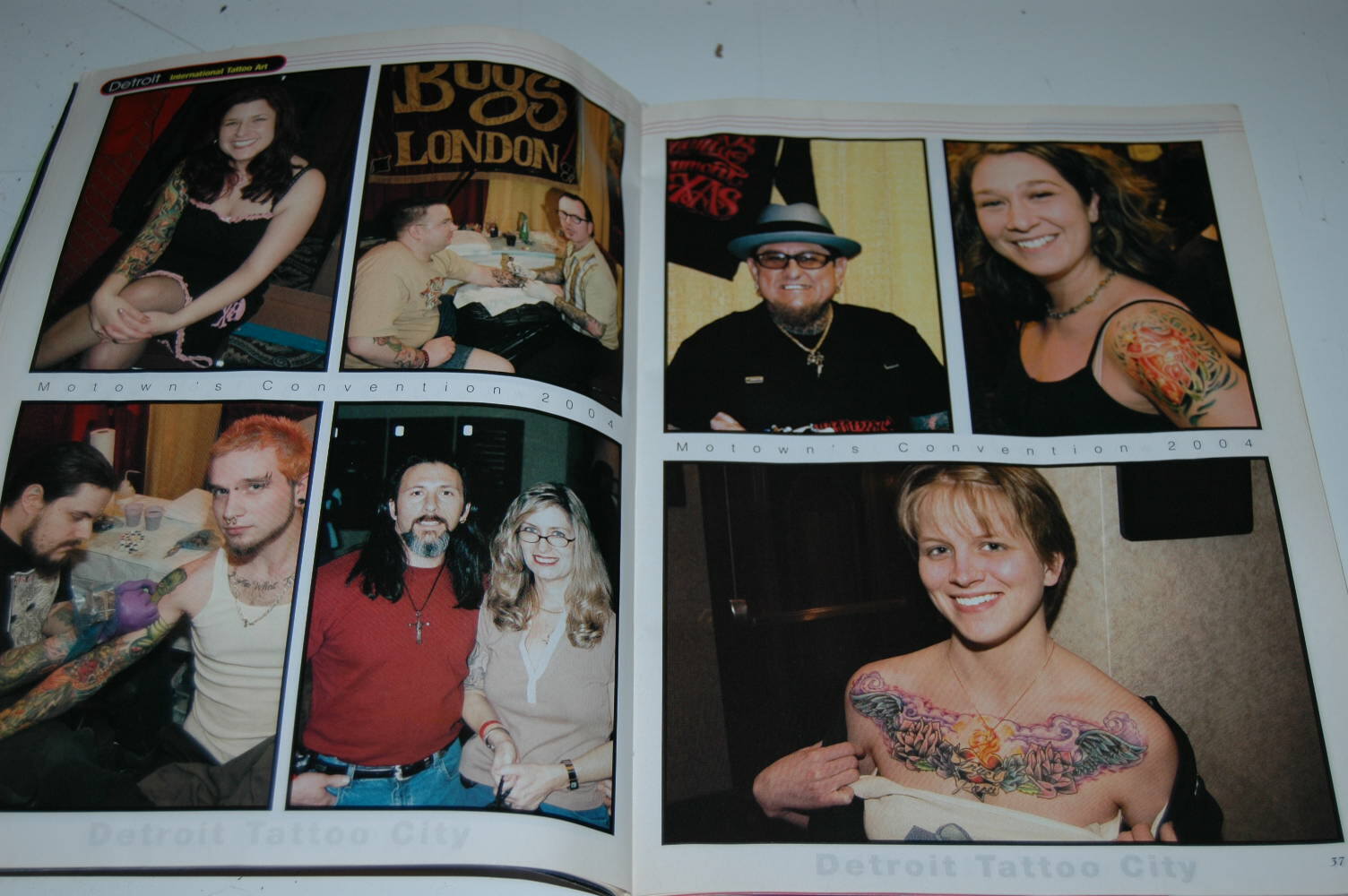 International Tattoo Art Magazine October 2004 Dave Martinez Martin Clark Item image 3