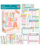 Doodle Retro Undated Teacher Planner | 2025-2026 | Teaching Supplies - $33.94 CAD
