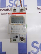 ABB OD 1365 Ver. 1.04-1.01 1 Phase LCD Energy Meter OD1365 T10099 - £77.78 GBP