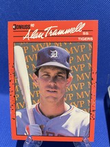 Alan Trammell # BC-26 1990 Donruss Baseball Card Error - £15.71 GBP