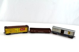 Great Northern Swift Reefer &amp; Sentinel Freight Craftsman HO Train Cars A... - £33.94 GBP