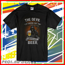 New Skull Devil Larger Alcohol Biker Motorbike Motorcycle T-Shirt Usa Size - £17.49 GBP