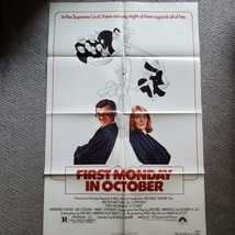 First Monday in October 1981 Original Vintage Movie Poster One Sheet NSS... - $24.74