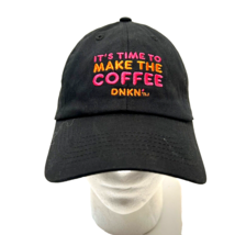 Dunkin Donuts Time To Make The Coffee Promotional Ball Cap Uniform Adjus... - £12.20 GBP