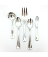 TOWLE Hamilton silver-plated serving set - glossy Germany lot of 5 spoon... - £31.93 GBP