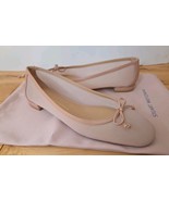 Stuart Weitzman Ginger Pink Arabella Leather Trimmed Mesh Ballet Flats U... - $178.15 CAD