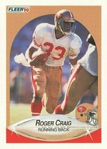 Roger Craig 1990 Fleer #5 49ERS - £1.37 GBP