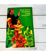 1976-1977 Notre Dame Basketball Media Guide Vintage NCAA Memorabilia - $19.79