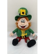 Allieo Leprechaun Plush Soft Toy Dublin Ireland with Fiddle Violin 11&quot; - €23,75 EUR
