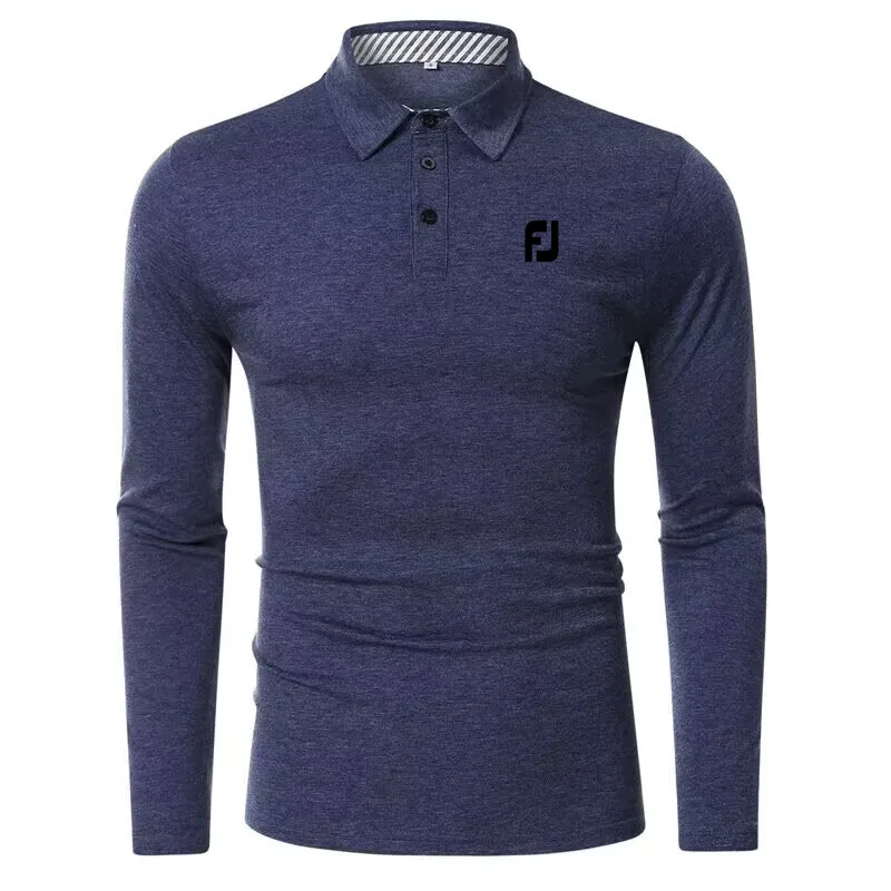 Sporting Golf men&#39;s clothes Autumn Golf Wear Men&#39;s Long Sleeve T-shirt Breathabl - £62.41 GBP