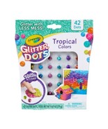 Crayola Glitter Dots Kit Tropical Colors Child Unisex Glitter With Less ... - $22.21 CAD