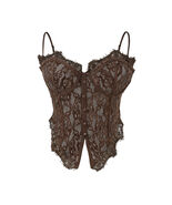 Sexy Lace Patchwork Fishbone Camisole - $20.89