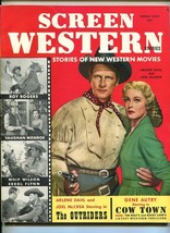 Screen Western STORIES-SPG-1951-B-WESTERN-ROGERS-SOUTHERN States PEDIGREE-nm - £226.71 GBP