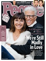People Magazine February 22, 2021 The Love Issue: Ted Danson &amp; Mary Steenburgen - £23.94 GBP
