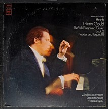 Bach - The Well Tempered Clavier - Glenn Gould [NHC3-073] original LP record - £17.87 GBP