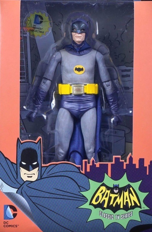 Neca DC Comics Batman Classic 1966 TV Series Adam West Action Figure Toy 7" - £21.89 GBP