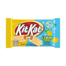 Kit Kat® Lemon Crisp Flavored Creme Wafer Easter Candy Bar 1.5 oz Spring Limited - £6.69 GBP