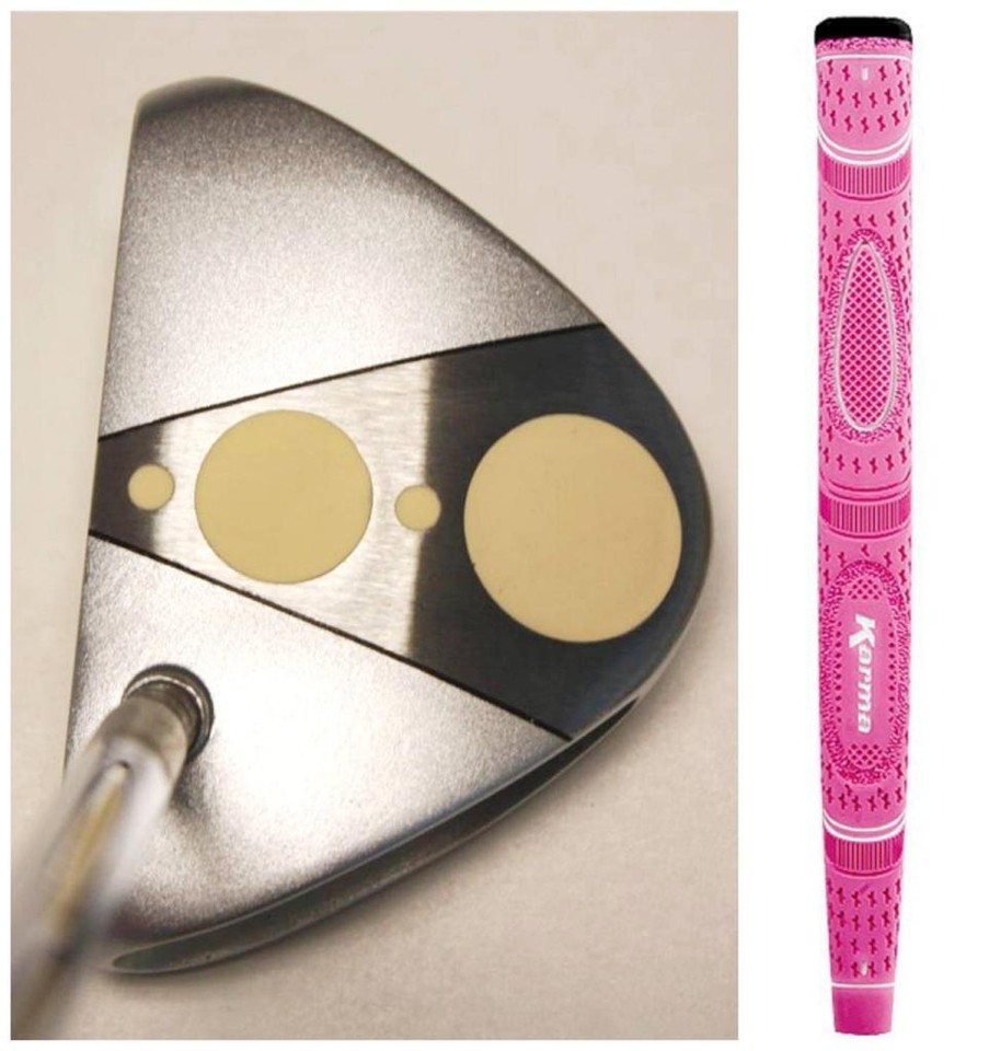 NEW CLASSIC 37&quot; MENS PUTTER STROKE MASTER PINK MADE GOLF CLUB PUTTERS - $51.46