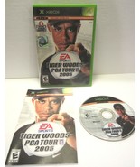 Tiger Woods PGA Tour 2005 (Microsoft Xbox, 2004) Game Disk, Case and Manual - $4.99