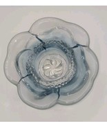 Mikasa Crystal Light Blue Votive Candle Holder Blossom Floral - $632.49 MXN