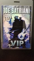 JOE SATRIANI - ORIGINAL 2014 TOUR VIP CONCERT LAMINATE BACKSTAGE PASS - $49.00