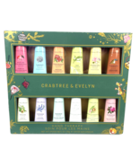 Crabtree &amp; Evelyn  Moisturizing Hand Therapy Lotion Cream 12 piece Assor... - £39.02 GBP