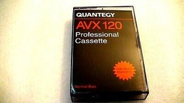 QUANTEGY AVX120 - blank professional audio cassette tape, brand new  - $266.32 MXN