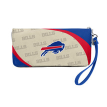 Buffalo Bills NFL Women&#39;s Curve Zip Organizer Wallet / Purse - $21.38