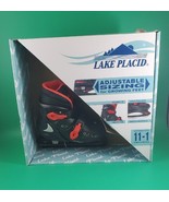 Youth / Boys Adjustable Lake Placid Ice Skates Size 11-1/ Black W/ Red NIB - $21.77