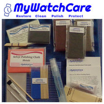 42pc MyWatchCare Watch &amp; Jewelry Scratch Removal Repair Clean Polish - £35.80 GBP