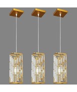 Modern Pendant Mini Crystal Lighting Chandelier Light Fixture Kitchen 3 ... - $113.67