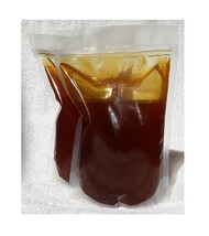 100% Raw Pure Natural Buckwheat Honey 4 Pounds stand-up Zipbag ( Net. Wt. 4 Lb) - £23.88 GBP