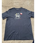 TravisMathew Men&#39;s Hoot And Hollar Graphic Golf T-Shirt Size XXL Texas Navy - $51.29 CAD
