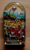 60s Vintage Wolverine Toy No. 144 Daytona FL 500 Speedway Metal Pinball ... - $16.65