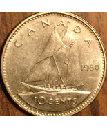 1980 CANADA 10 CENTS COIN - $1.31