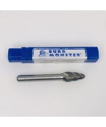Burr Monster SF-3NF Tree Shape Radius 3/8&quot; Carbide Burr Aluminum Cut - $280.35 MXN