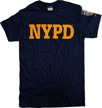 NYPD Men&#39;s T-Shirt: Bold Chest &amp; Sleeve Print - Officially Licensed - $18.99+
