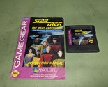Star Trek the Next Generation Advanced Holodeck Tutorial Sega Game Gear - $16.89