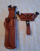Fits Uberti Cattlemen 1873 40/44 5.5”BBL Leather Shoulder Holster #1846# image 2