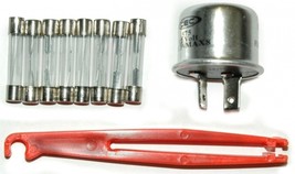 1958-1962 Corvette Fuse And Flasher Kit 10 Pieces - £23.26 GBP