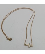 925 Crystal Cross Chain Necklace - €34,34 EUR