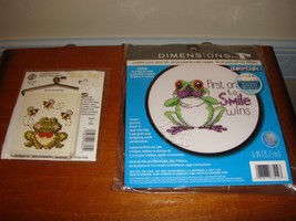 Dimensions First One To Smile &amp; NeedleMagic Inc Busy Bees Frog - $18.99