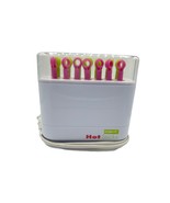 Vtg 1980&#39;s Conair Hot Sticks HS18G w/ 14 Flexible Rollers 2 Sizes -Teste... - $24.63