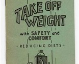 Take Off Weight Safety Comfort Reducing Diets National Livestock Meat Bo... - $17.82