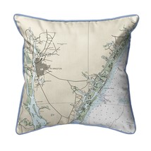 Betsy Drake WilminKTon - Wrightsville Beach, NC Nautical Map Extra Large - £62.01 GBP