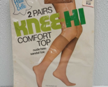 Vintage New Woolworth Petite Belle Knee-Hi Comfort Top Suntone Sandal To... - $7.71