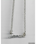 925 Sterling Silver Name Necklace - Name Plate - SARAH 17&quot;, Chain w/Pendant - £47.19 GBP
