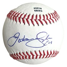 Jordan Lyles Kansas City Royals Signed Baseball Texas Rangers Orioles Pr... - £53.06 GBP