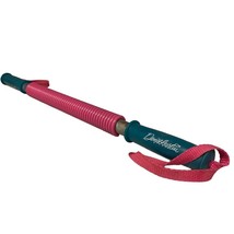 DENISE AUSTIN Hot Pink &amp; Teal Blue Resistance Tension Exercise Bar Rod V... - $3.95