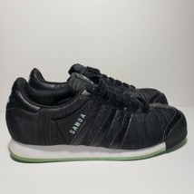 Adidas Original Samoa Sneakers Shoes Black Tiff Blue Aqua Q16189 Size 9 - £54.43 GBP